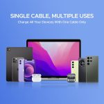 FlexiCharge Braided USB-C Cable (1m) - Image 7