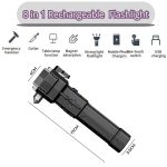 Brand: Generic Gadgets World Torch Light,LED 3W Torch Light Rechargeable Torch - Image 3
