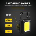 Brand Generic USB Rechargeable Keychain Light - Image 2