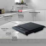 McCoy Rapido Dx Digital Induction Cooktop with Timer, 1800 W - Image 2