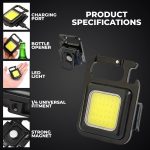 Brand Generic USB Rechargeable Keychain Light - Image 3