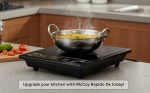 McCoy Rapido Dx Digital Induction Cooktop with Timer, 1800 W - Image 4